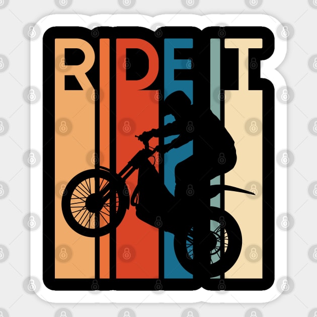 Ride It Sticker by nickbeta